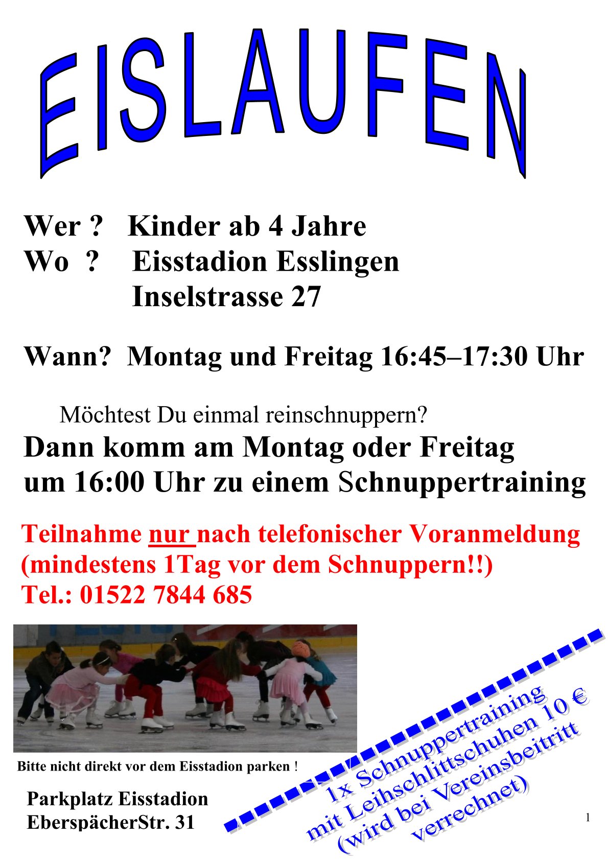 Schnupperkurs Neu Flyer II 2022